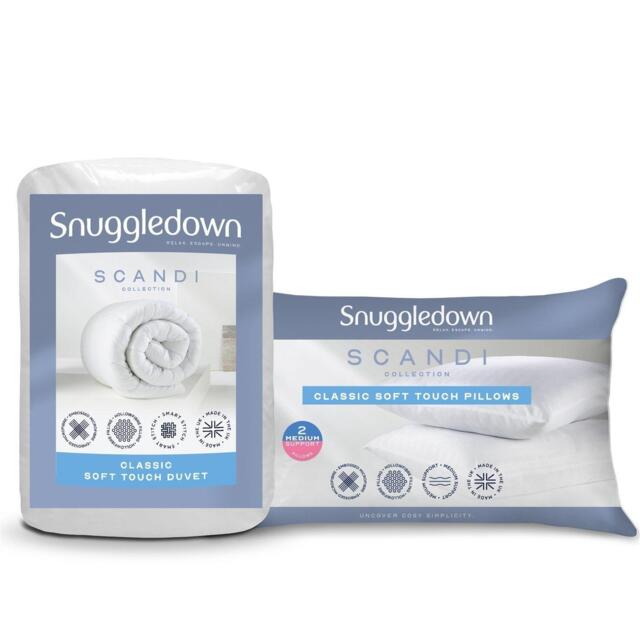 Snuggledown Scandi Hollowfibre 13.5 Tog Duvet + 2 Med Pillows - image 1