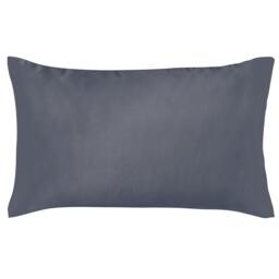 Bedeck of Belfast Silk Standard Pillowcase Charcoal - thumbnail 1