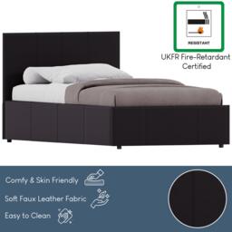 Lassic Lisbon 3ft Single Ottoman Faux Leather Bed UKFR - thumbnail 8