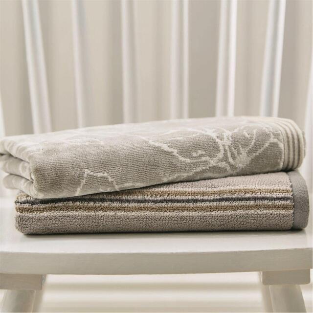 Sanderson Brecon Stripe Cotton Towels - image 1