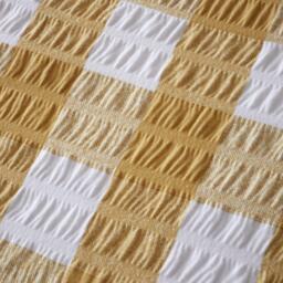 Catherine Lansfield Brushed Seersucker Gingham Duvet Cover Set - thumbnail 5
