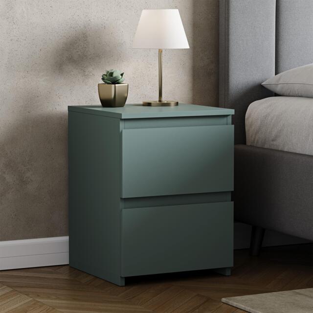 Lassic Vida Designs Denver 2 Drawer Large Bedside Chest - image 1