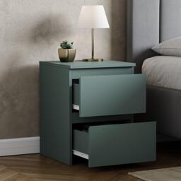 Lassic Vida Designs Denver 2 Drawer Large Bedside Chest - thumbnail 6