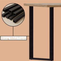 Lassic 4 Seater Dining Table With U Shape Legs - thumbnail 6