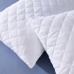Downland Superbounce Quilted Pillow Protector Pair - thumbnail 5