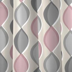 Fusion Lennox 100% Cotton Pair of Eyelet Curtains - thumbnail 3