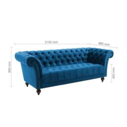 Birlea Chester 3 Seater Sofa - thumbnail 7