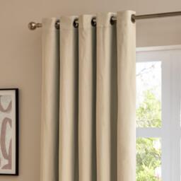 Furn The Ultimate Velvet Blackout Eyelet Curtains - thumbnail 5