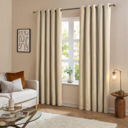 Furn The Ultimate Velvet Blackout Eyelet Curtains - thumbnail 2