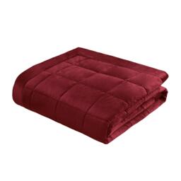 Catherine Lansfield Kingsley Matt Velvet Quilted Bedspread - thumbnail 3