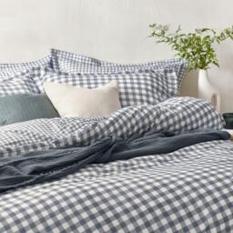 Yard Barton Gingham Check Duvet Set - thumbnail 3