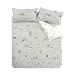 Catherine Lansfield Songbird Reversible Duvet Cover Set - thumbnail 5