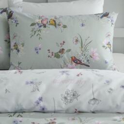 Catherine Lansfield Songbird Reversible Duvet Cover Set - thumbnail 3