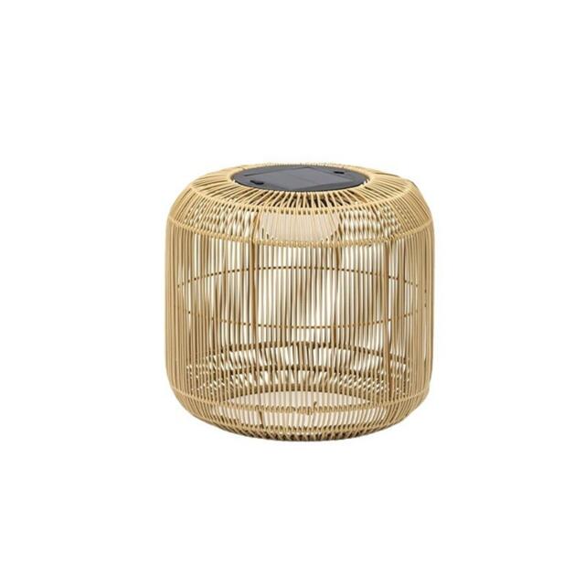 K Living Rao Small Rattan Solar Rechargeable Lamp - image 1