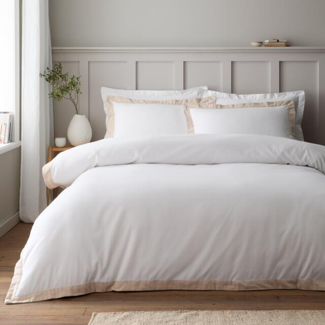 Bianca Brushed Tailo Cotton Duvet Cover Set - image 1