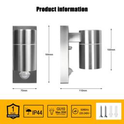 Breeins Wall Light with PIR Motion Sensor - thumbnail 2