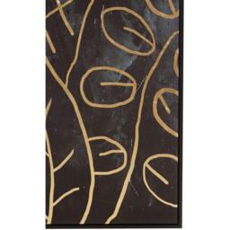 Fifty Five South Astratto Canvas Black and Gold Wall Art - thumbnail 4