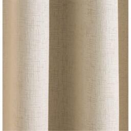 Enhanced Living Vogue Cream Thermal Room Darkening Curtains Eyelet - thumbnail 3