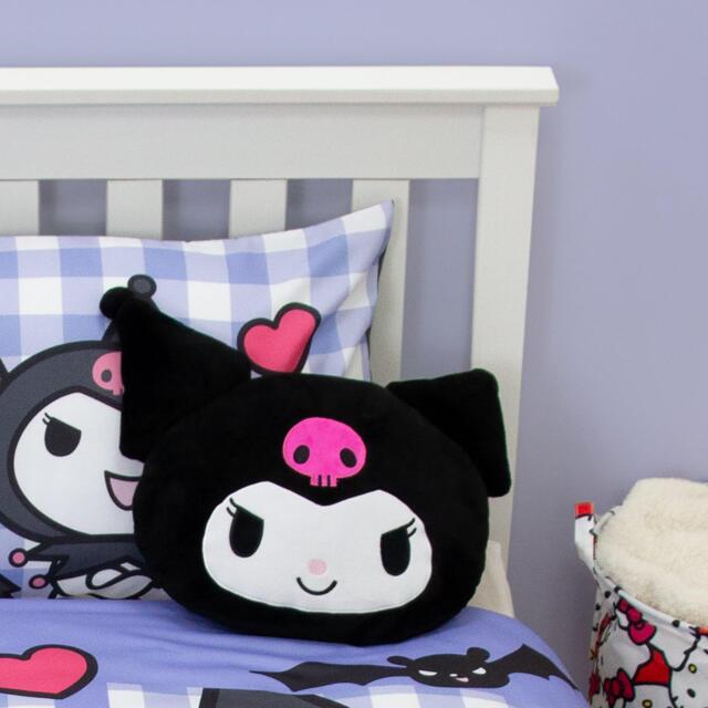 Hello Kitty Hello Kitty Kuromi Shaped Cushion - image 1