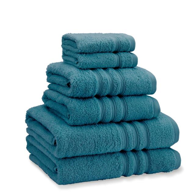 Catherine Lansfield Zero Twist Cotton 6 Piece Towel Bale Set - image 1