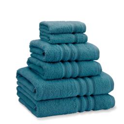 Catherine Lansfield Zero Twist Cotton 6 Piece Towel Bale Set - thumbnail 1