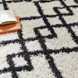 Origin Rugs Morocco Ivory/Charcoal - thumbnail 2