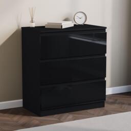 Lassic Glinton 3 Drawer Chest High Gloss