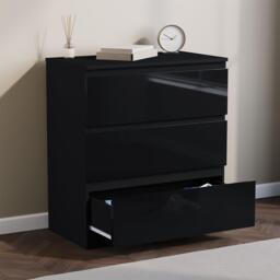 Lassic Glinton 3 Drawer Chest High Gloss - thumbnail 4