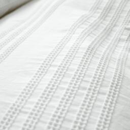 Bianca Waffle Cotton Stripe Duvet Cover Set - thumbnail 5