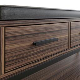 GFW Quinn Industrial Shoe Storage Bench - thumbnail 9