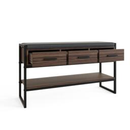 GFW Quinn Industrial Shoe Storage Bench - thumbnail 5