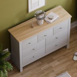 Lassic Vida Designs Arlington 4+3 Drawer Chest - thumbnail 4