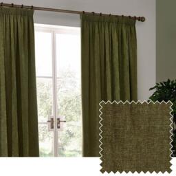 Yard Heavy Chenille Fully Lined Pencil Pleat Curtains - thumbnail 1