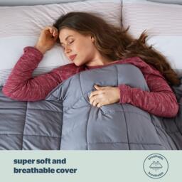 Silentnight Wellbeing Adult 6.8KG Weighted Blanket - thumbnail 4