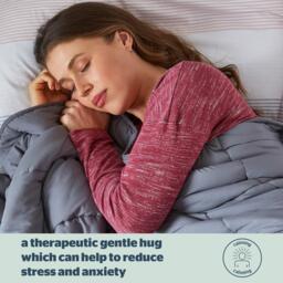 Silentnight Wellbeing Adult 6.8KG Weighted Blanket - thumbnail 2