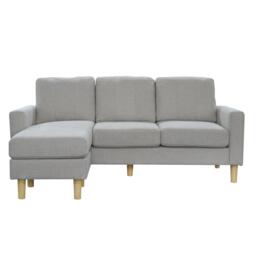 Aspire Pad Compact Sofa with Reversible Chaise - thumbnail 3