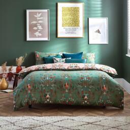 Furn Luna Wood Reversible Duvet Set - thumbnail 1