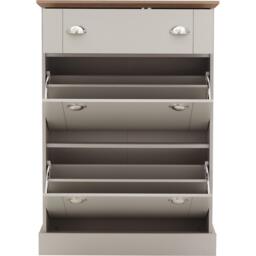 GFW GFW Kendal Deluxe Shoe Cabinet - thumbnail 5