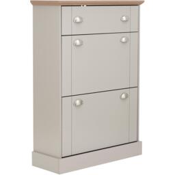 GFW GFW Kendal Deluxe Shoe Cabinet - thumbnail 2