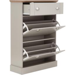 GFW GFW Kendal Deluxe Shoe Cabinet - thumbnail 3