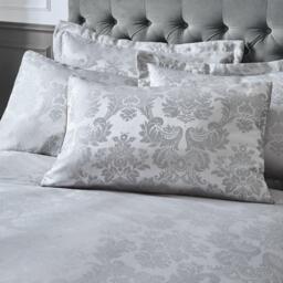 Catherine Lansfield Damask Jacquard Duvet Cover Set - thumbnail 2