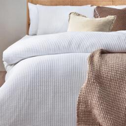 Yard Chunky Waffle Cotton Duvet Set - thumbnail 2