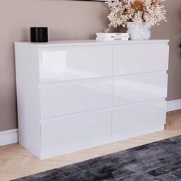 Lassic Vida Designs Glinton Gloss 4 Piece Bedroom Set 4 - thumbnail 6