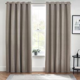 Furn Dawn Textured Blackout Eyelet Curtains - thumbnail 3