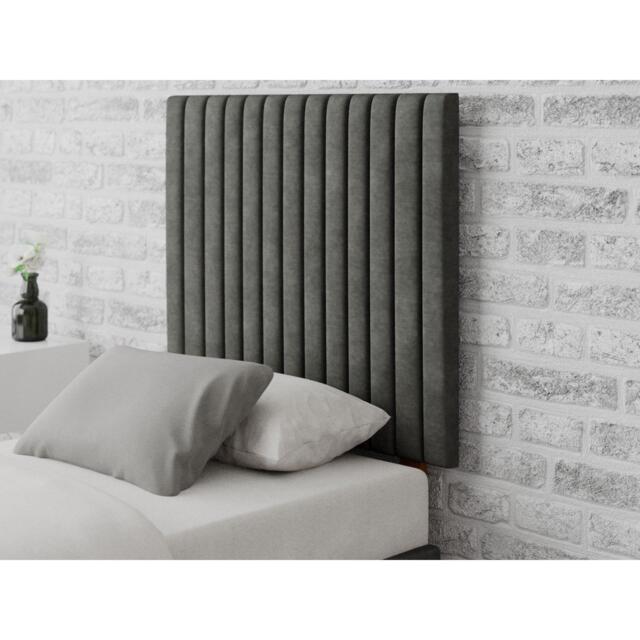Aspire Grant 80 cm Headboard, Kimiyo Linen Fabric, Charco - image 1