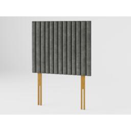 Aspire Grant 80 cm Headboard, Kimiyo Linen Fabric, Charco - thumbnail 2