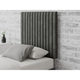 Aspire Grant 80 cm Headboard, Kimiyo Linen Fabric, Charco - thumbnail 1