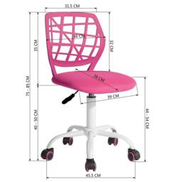 Urban Meuble Kids Swivel Desk Chair – Adjustable Height - thumbnail 5