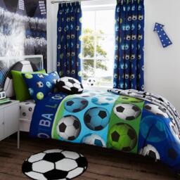 Catherine Lansfield Football Reversible Duvet Cover Set - thumbnail 1