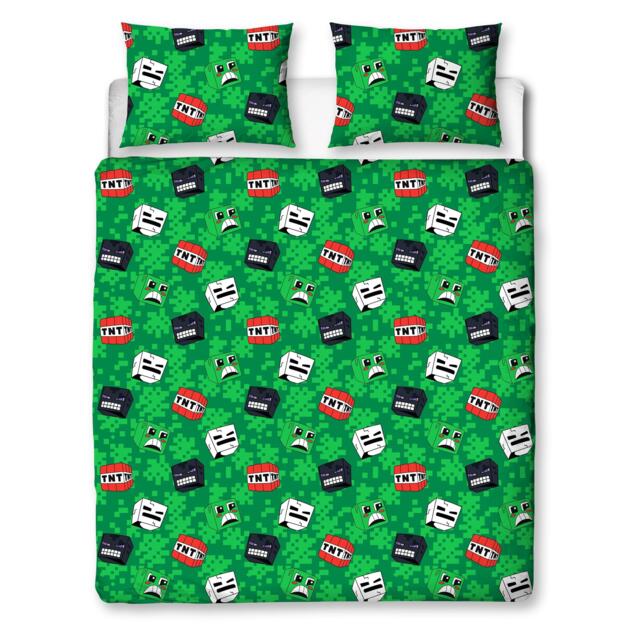 Minecraft Minecraft Grounds Double Fleece Duvet - image 1